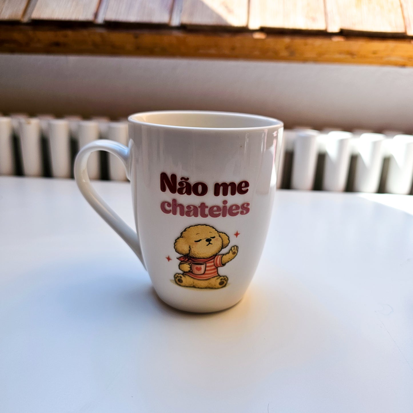 Tasse « Não me chateies » – Tasse humoristique en portugais